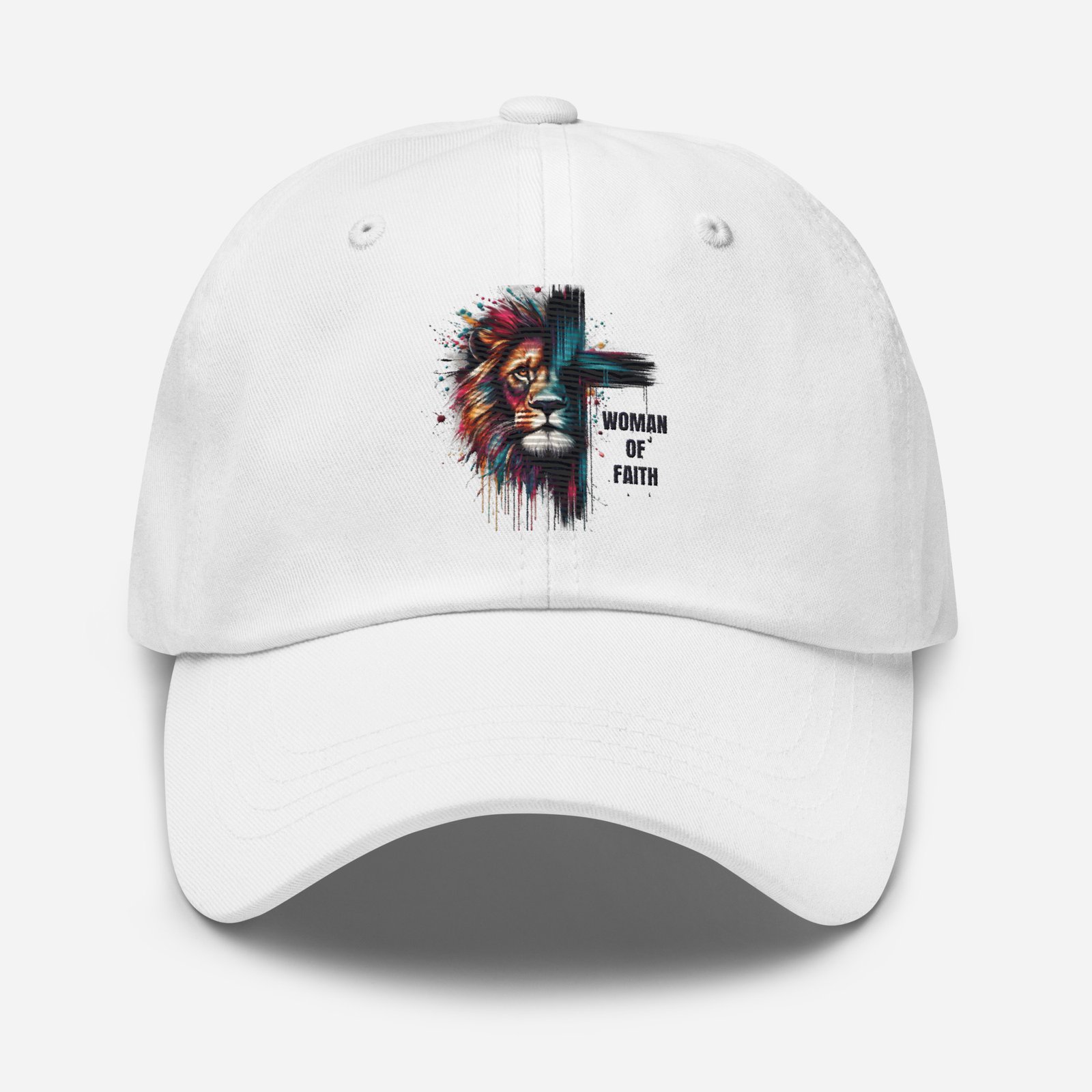 "Woman of Faith" dad hat