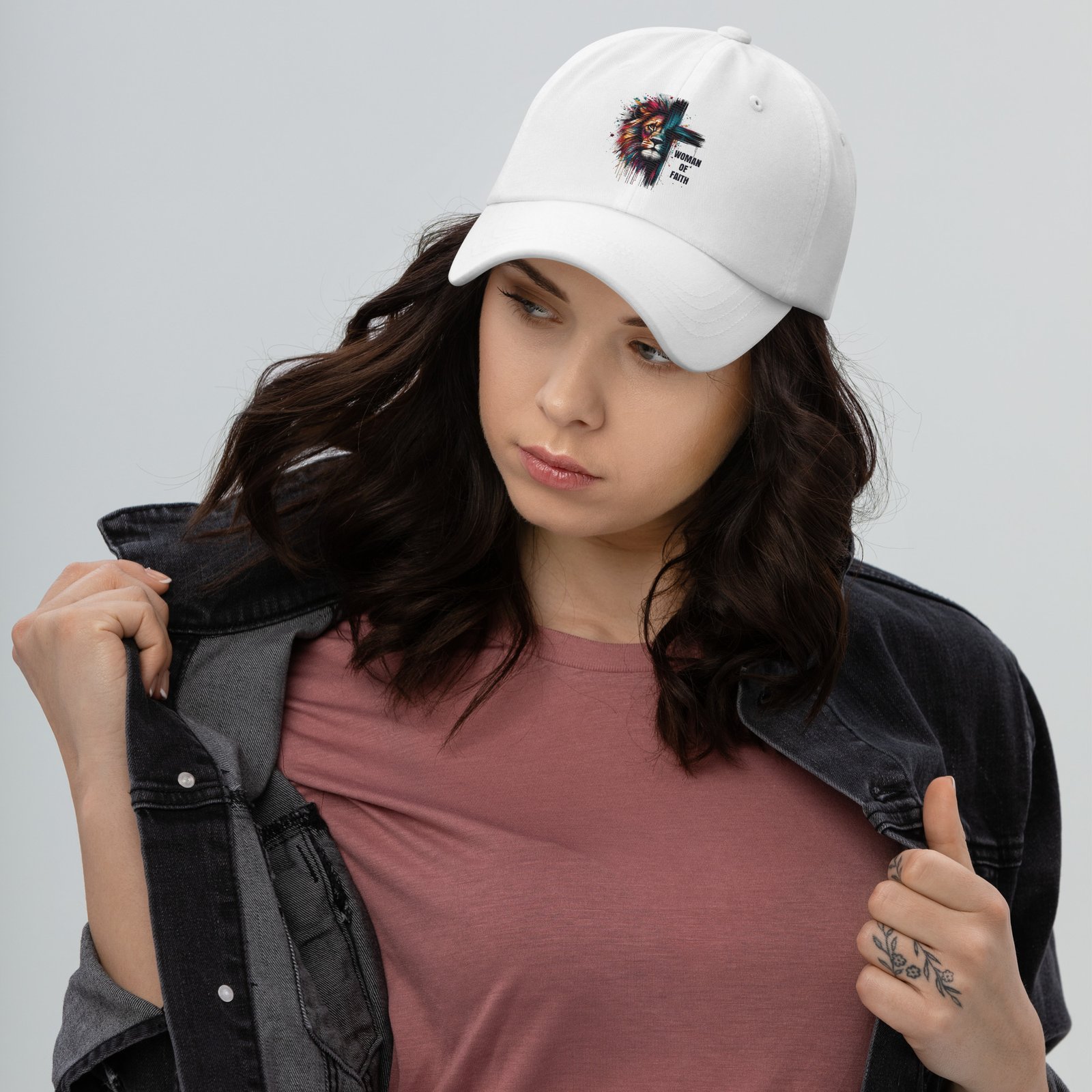 Classic dad hat white front 67e8fdfe7a68c.jpg